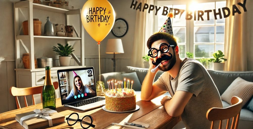 Funny Birthday Messages for Long-Distance Friends