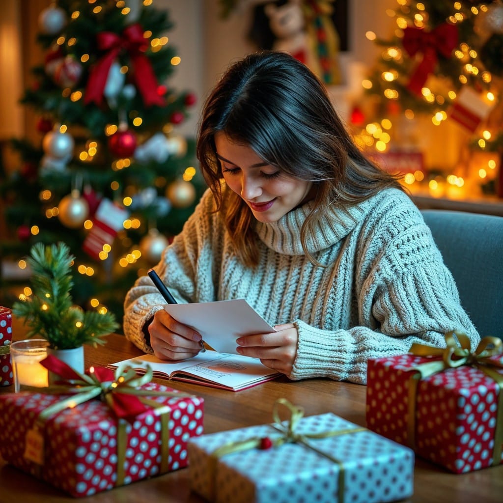 Steps to Crafting the Perfect Christmas Card Message 1