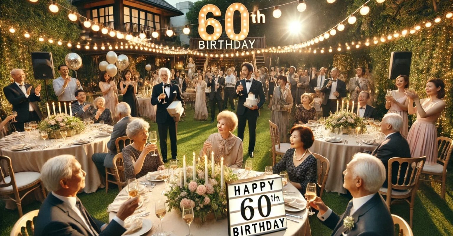 60th Birthday Party Ideas For Men & Women: The Ultimate Celebration Guide