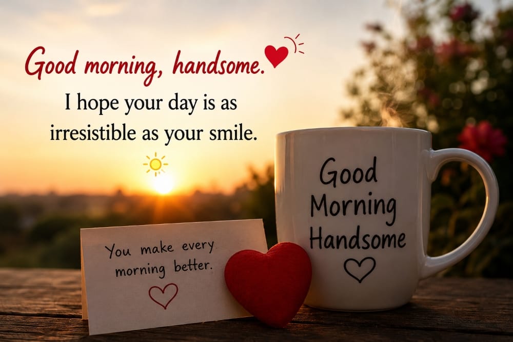 Good Morning Texts for Him (Flirty, Cute, Funny & Sweet) flirty good morning texts for him