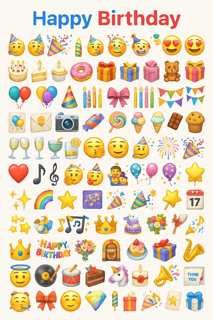 120 new emojis for imessage birthday