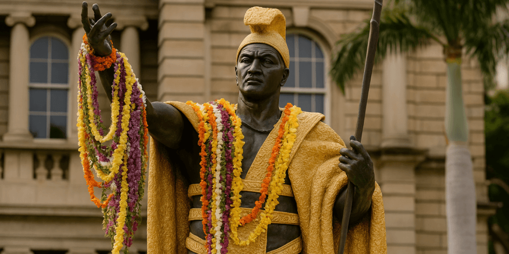 celebrating King Kamehameha Day